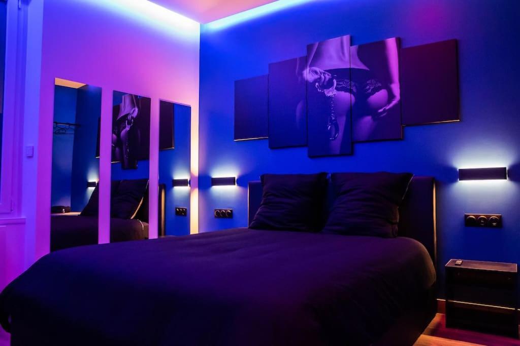 Blue Night - Jacuzzi - Bord De Seine Appartement Corbeil-Essonnes Buitenkant foto